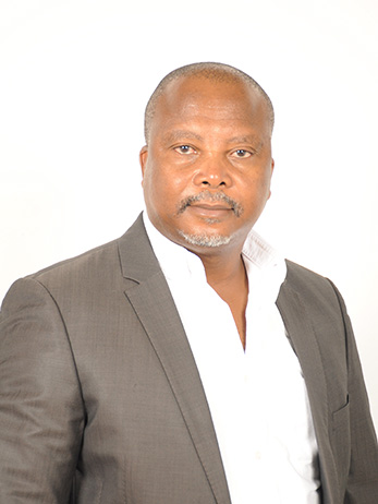 Portrait of Gontse Kgosiemang, director at PCC