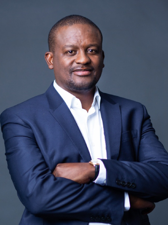 Portrait of Mandla Mlangeni, director at PCC